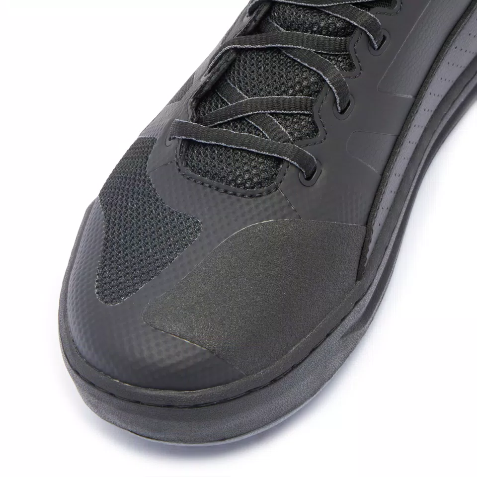 SUBURB AIR - MEN'S SUMMER MOTORCYCLE SHOES IN FABRIC - BLACK/BLACK - 7