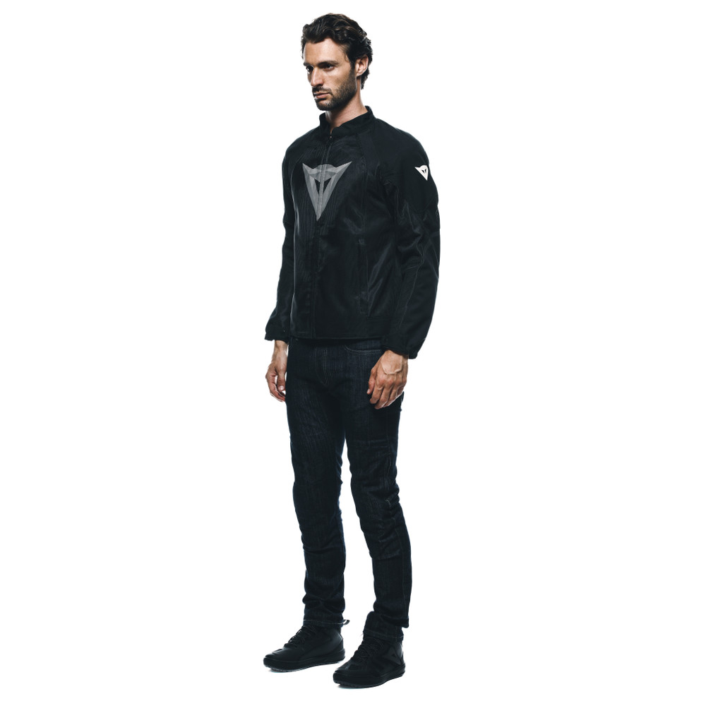 herosphere-air-blouson-moto-estival-homme-black-white-diamond image number 3