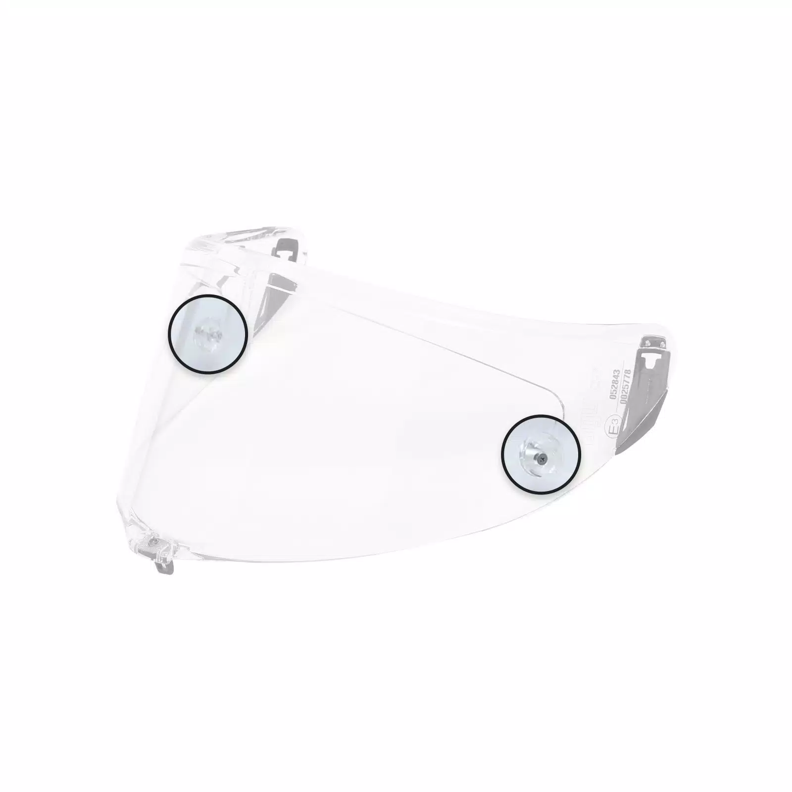 PERNO AGGANCIO LENTE PINLOCK® (SOLO PER PISTA GP RR/PISTA GP R/CORSA R)