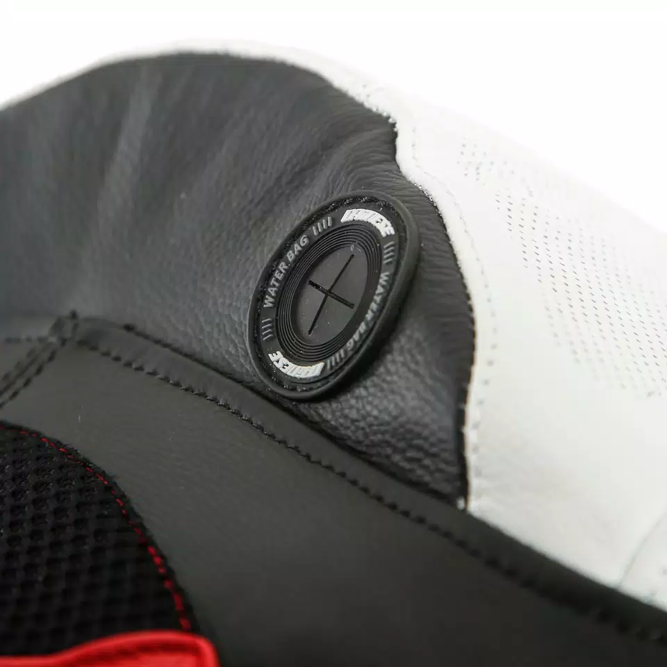 ASSEN 2 1 PC. PERF. LEATHER SUIT - WHITE/LAVA-RED/BLACK - 5