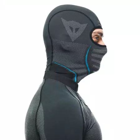 MOTORCYCLE TECHNICAL BALACLAVA - BLACK/BLUE - 4