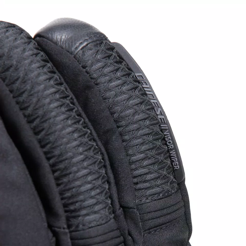 TRENTO D-DRY®- MEN'S WATERPROOF MOTORCYCLE GLOVES - BLACK/BLACK - 7