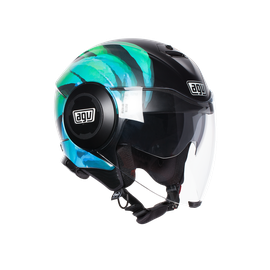 FLUID E2205 MULTI - KEW MATT BLACK/LIME/AQUA - Promotions