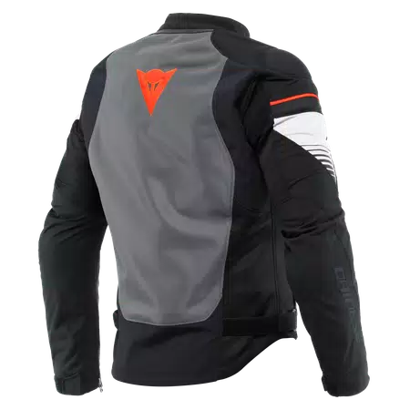 AIR FAST TEX - MEN'S SUMMER MOTORCYCLE JACKET IN FABRIC - BLACK/GRAY/WHITE - 2