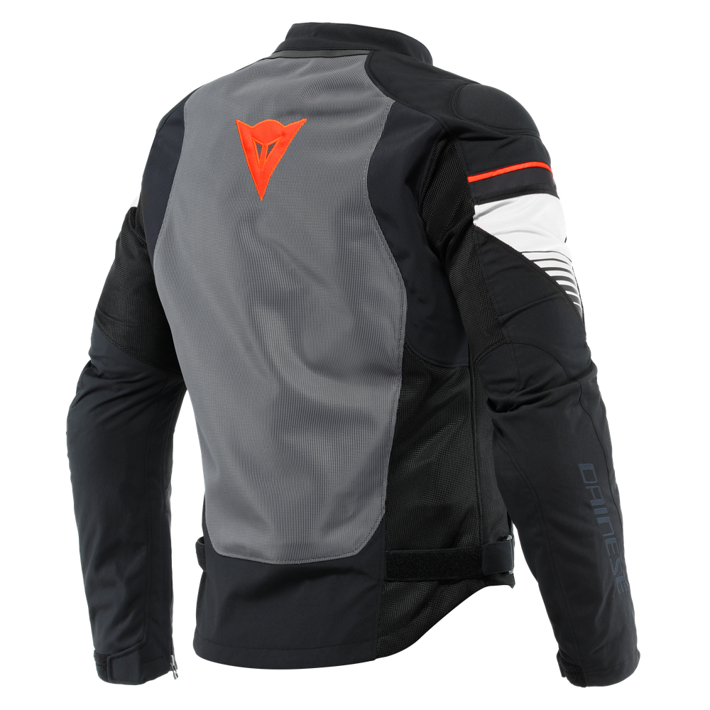 air-fast-tex-giacca-moto-estiva-in-tessuto-uomo-black-gray-white image number 1
