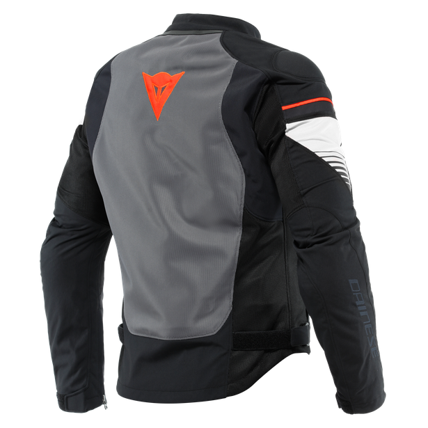 air-fast-tex-giacca-moto-estiva-in-tessuto-uomo-black-gray-white image number 1