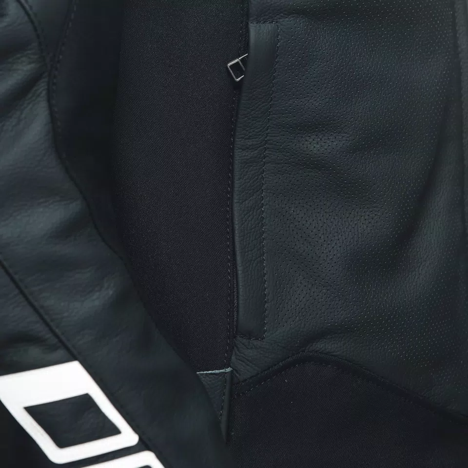 SPORTIVA LEATHER JACKET PERF. - BLACK-MATT/BLACK-MATT/BLACK-MATT - 12