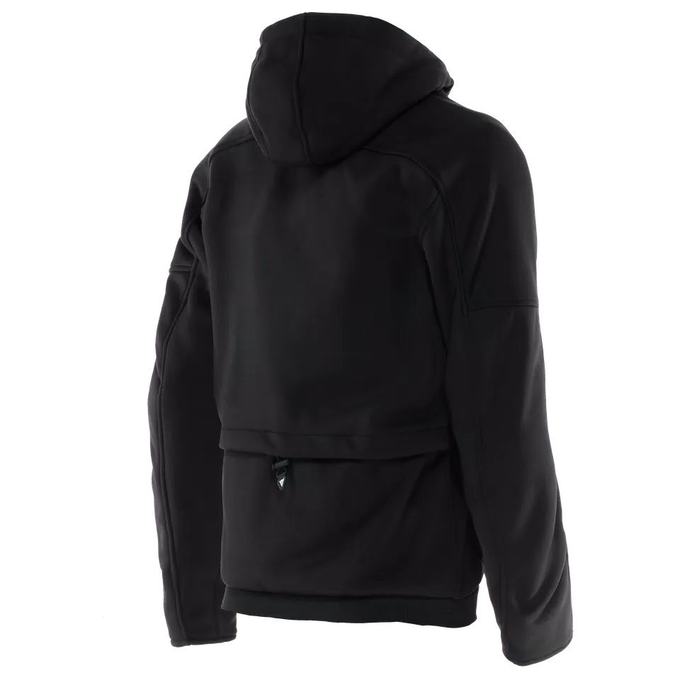 DAEMON-X - FELPA DA MOTO CON PROTEZIONI DONNA - BLACK - 2