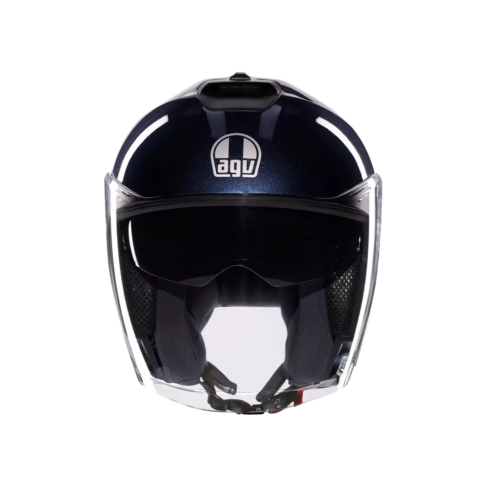 IRIDES MONO PROFONDO BLUE - MOTORBIKE OPEN FACE HELMET E2206 -  - 2