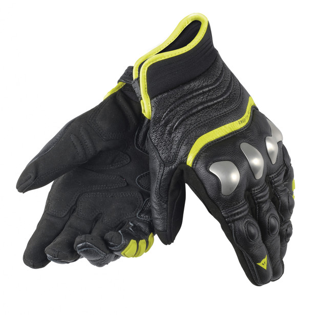 x-strike-gloves-black-yellow-fluo image number 0
