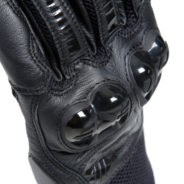 mig-3-unisex-leather-gloves-black-black image number 12