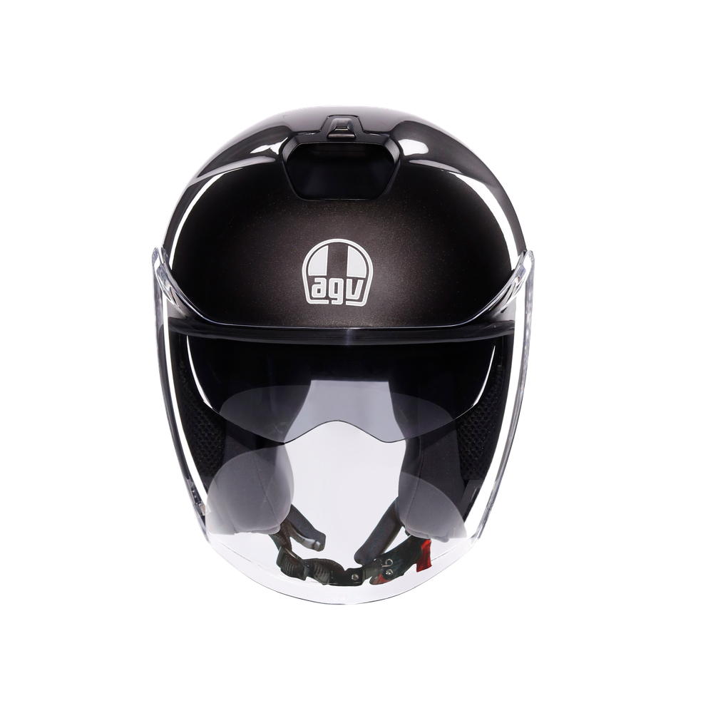 irides-mono-asfalto-grey-casco-moto-jet-e2206 image number 1