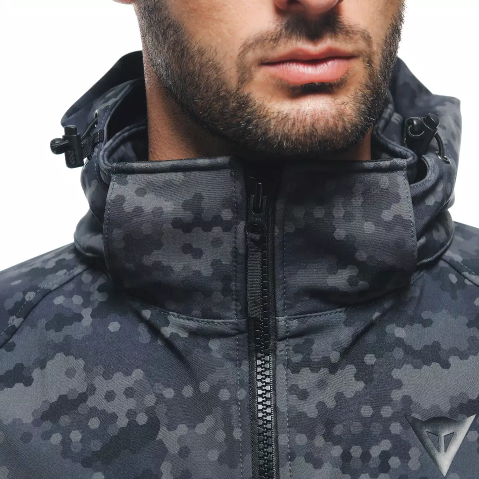 IGNITE TEX - MEN'S SUMMER MOTORCYCLE JACKET IN FABRIC - BLACK/CAMO-GRAY - 11