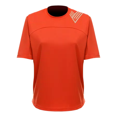 HG OMNIA JERSEY SS - WOMEN'S SHORT SLEEVE BIKE T-SHIRT - RED - 1