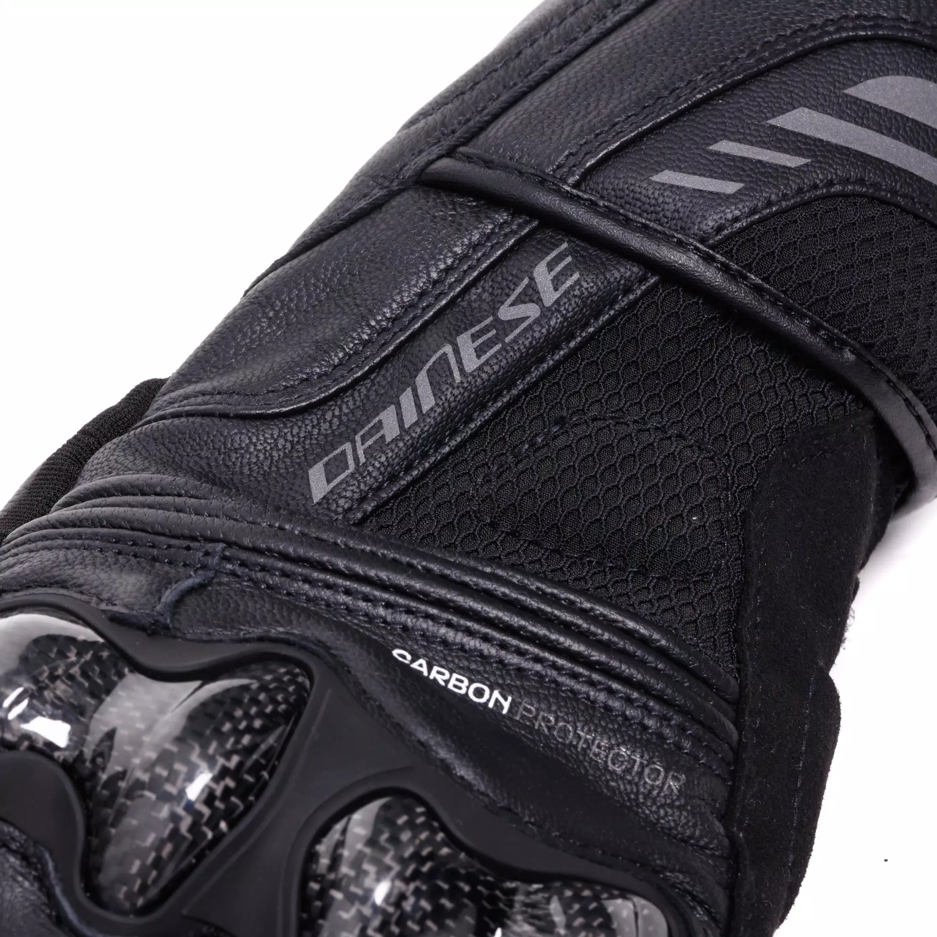 REACTO CARBON LONG - GUANTI MOTO IN PELLE UOMO