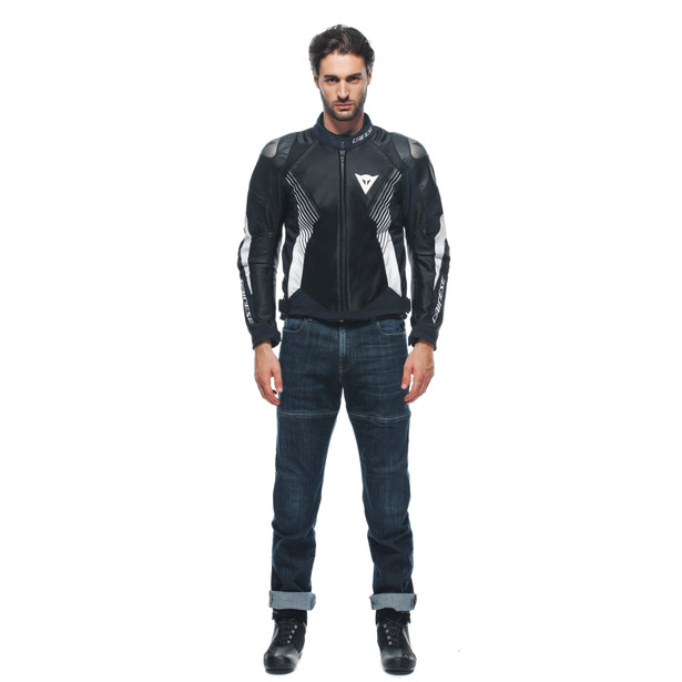 super-rider-2-absoluteshell-giacca-moto-impermeabile-uomo-black-black-white image number 2
