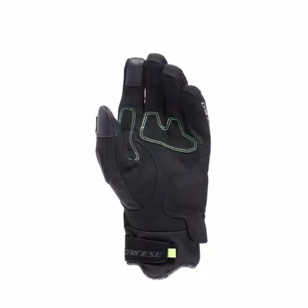 FULMINE D-DRY® - MEN'S WATERPROOF MOTORCYCLE GLOVES - BLACK/YELLOW FLUO/DARK GREY - 4