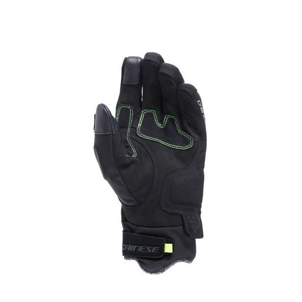 fulmine-d-dry-gloves-black-yellow-fluo-dark-grey image number 3