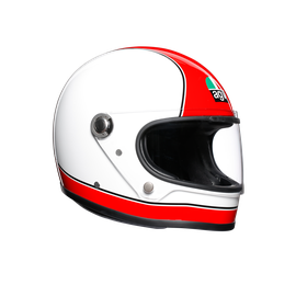 AGV X3000 Motorcycle Motorbike Helmet Red/White 