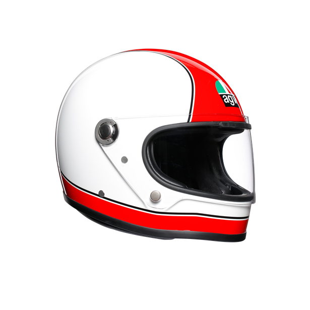 helmet red white