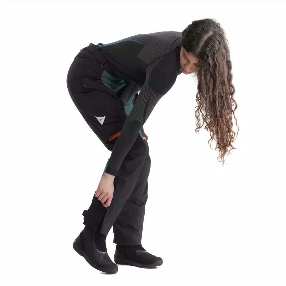 MANGEN ABSØLUTESHELL™ PRO - PANTALON MOTO TOURING FEMME - DARK SEA/BLACK - 8
