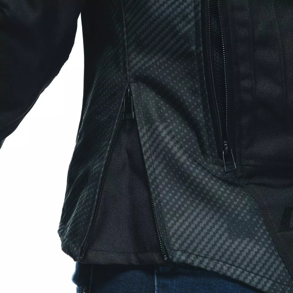 AVRO 5 TEX - WOMEN'S MOTORCYCLE JACKET IN FABRIC - BLACK/BLACK/BLACK - 15