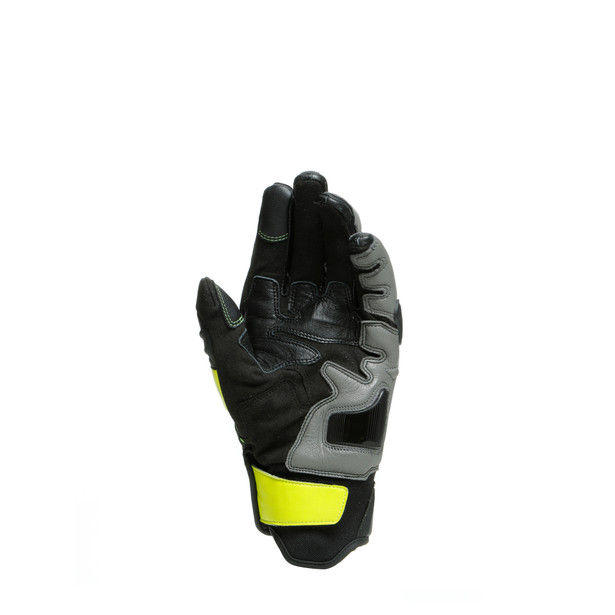 carbon-3-short-gloves-black-charcoal-gray-fluo-yellow image number 2