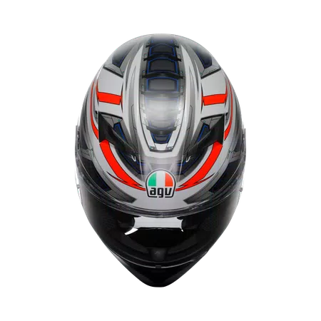 K3 E2206 - SPACE MATT WHITE/RED FLUO -  - 7