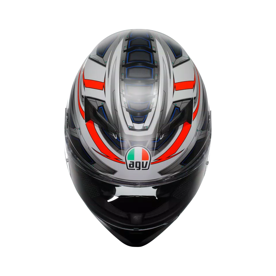 K3 E2206 - SPACE MATT WHITE/RED FLUO -  - 7