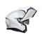 TOURMODULAR FREQUENCY LIGHT GREY/BLUE - MOTORBIKE FLIP UP HELMET E2206