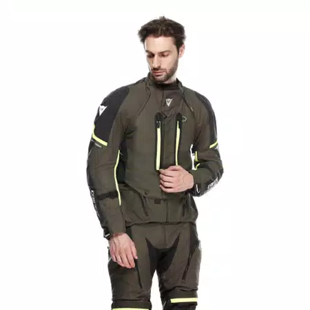 SUPER ADVENTURE ABS&Oslash;LUTESHELL&trade; - MEN MOTORCYCLE OFF-ROAD JACKET - TARMAC/BLACK/FLUO YELLOW - 3