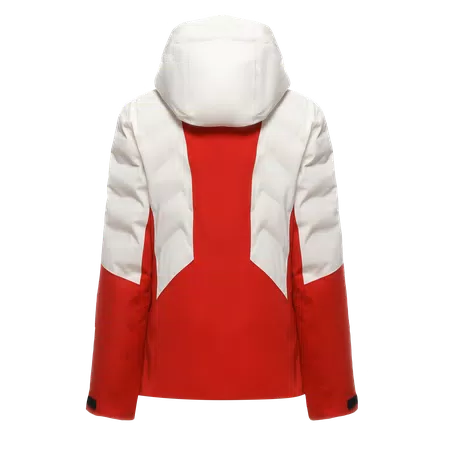 ZIVES AEROSENSE-DRY - WOMEN'S PADDED JACKET - LILY WHITE/RACING RED - 2