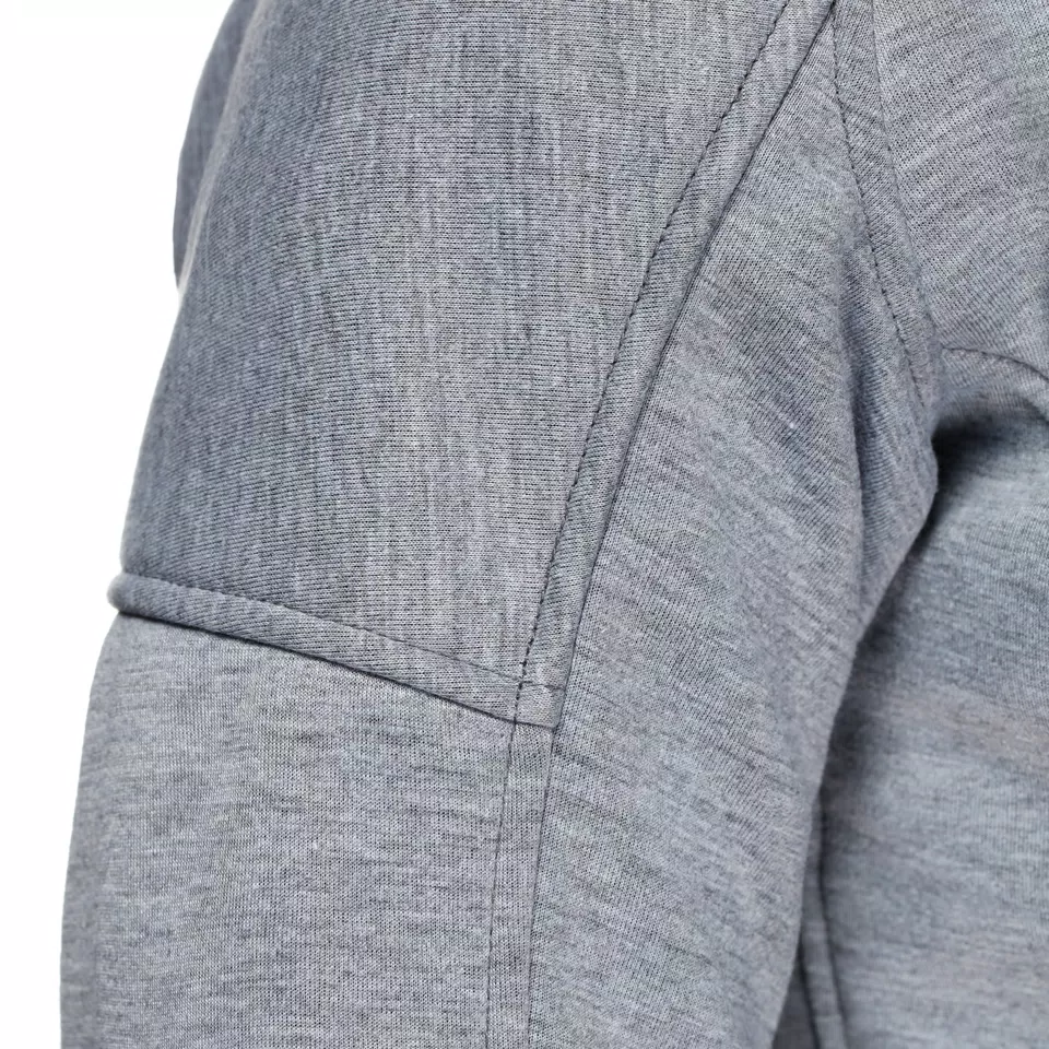 DAEMON-X - FELPA DA MOTO CON PROTEZIONI DONNA - GREY-MELANGE - 17