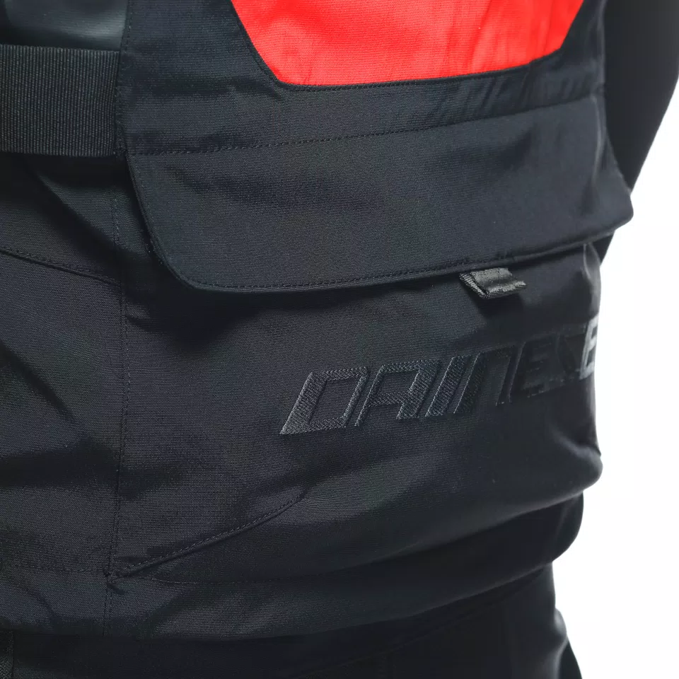 STELVIO D-AIR® D-DRY® XT JACKET - BLACK/LAVA-RED - 13