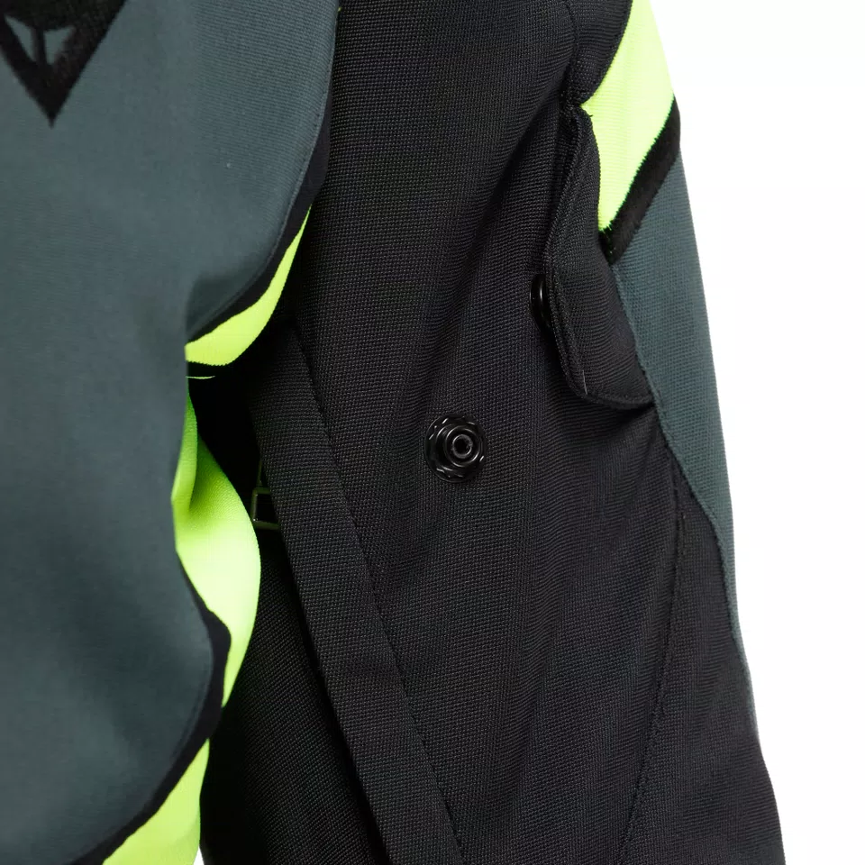 CARVE MASTER 3 GORE-TEX&reg; - WOMEN'S WATERPROOF MOTORCYCLE JACKET - BLACK/EBONY/FLUO-YELLOW - 10