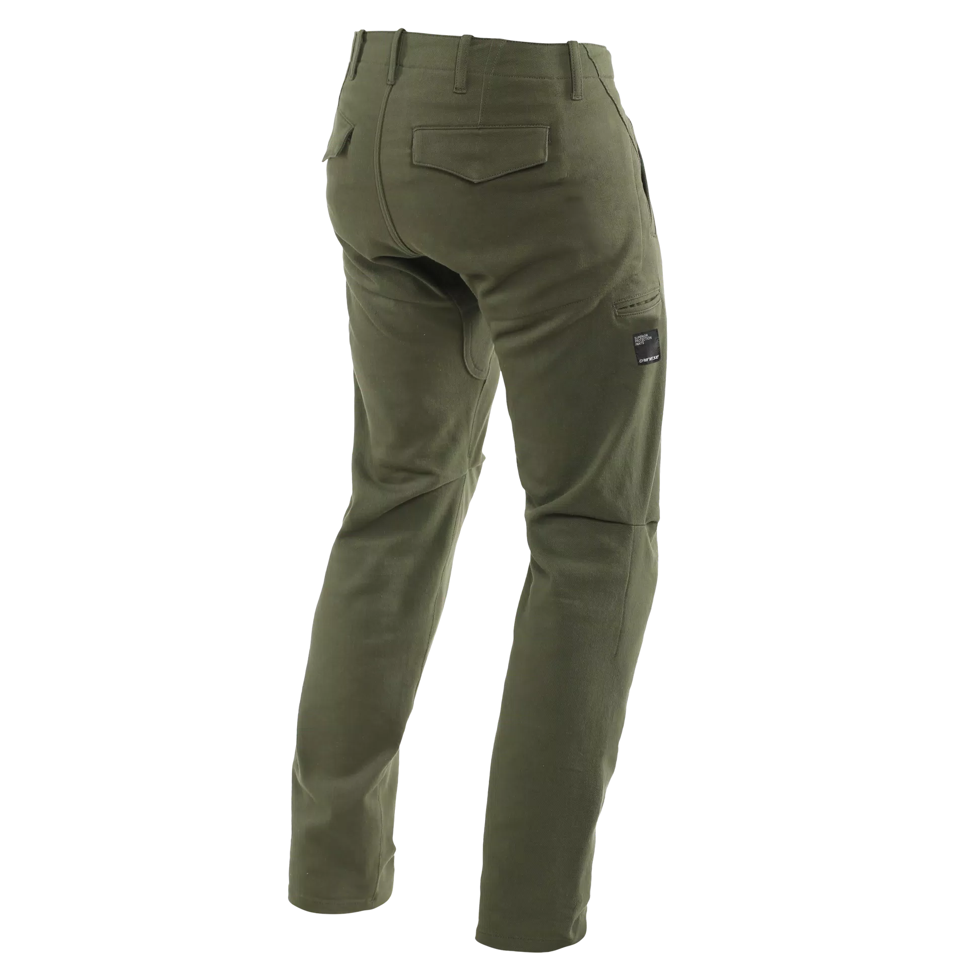CHINOS - MEN'S MOTORCYCLE PANTS IN FABRIC | OLIVE | Dainese