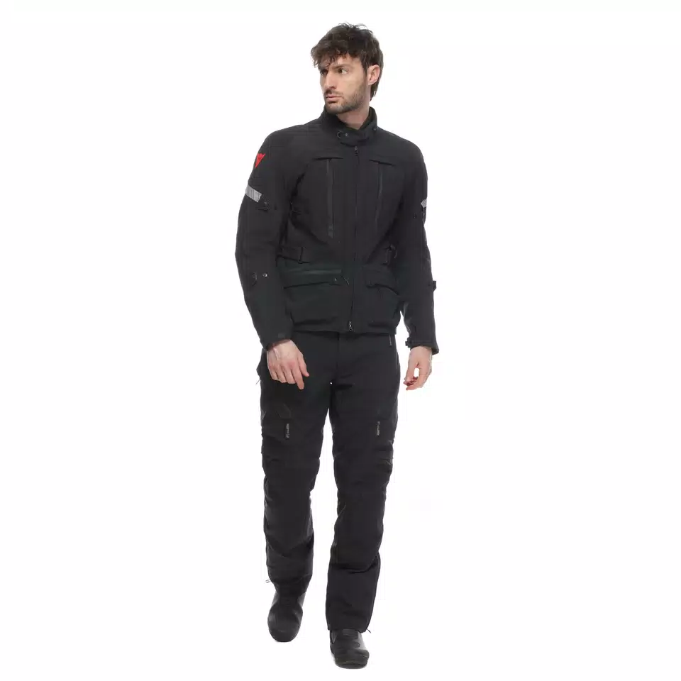 MANGEN ABS&Oslash;LUTESHELL&trade; PRO - MEN TOURING MOTORCYCLE JACKET - BLACK/BLACK - 3
