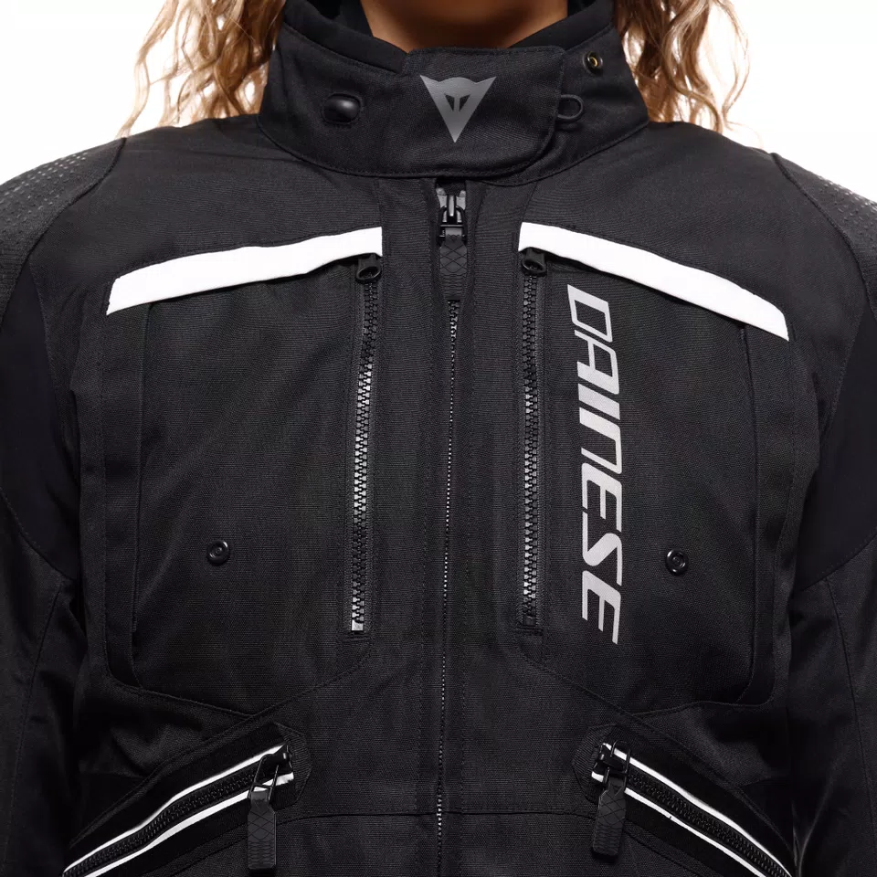 GULLFOSS D-DRY - BLOUSON MOTO TOUTES SAISONS FEMME - BLACK/BLACK - 5