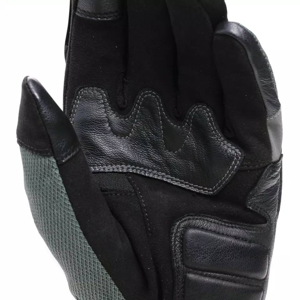 TEYDE GORE-TEX® - WATERPROOF MOTORCYCLE GLOVES - BLACK/ARMY-GREEN - 8