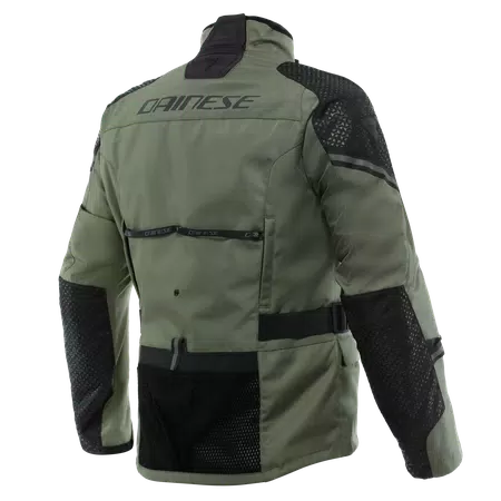 LADAKH 3L D-DRY® - MEN'S WATERPROOF MOTORCYCLE JACKET - ARMY-GREEN/BLACK - 2