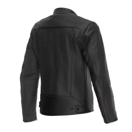 FULCRO QDF - PERFORIERTE LEDER-MOTORRADJACKE HERREN