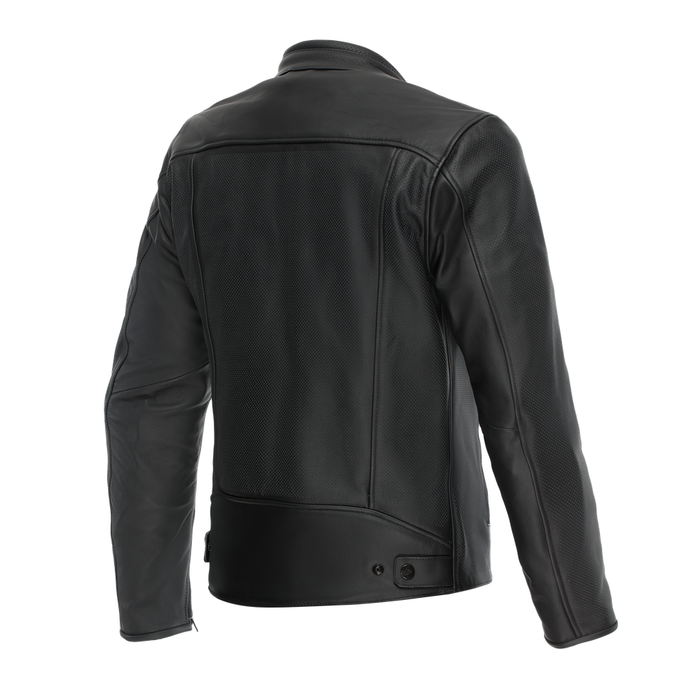 fulcro-qdf-cazadora-de-moto-de-piel-perforada-hombre-black image number 1