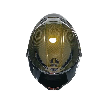 PISTA GP RR ORO (LIMITED EDITION) - MOTORBIKE FULL FACE HELMET E2206 DOT