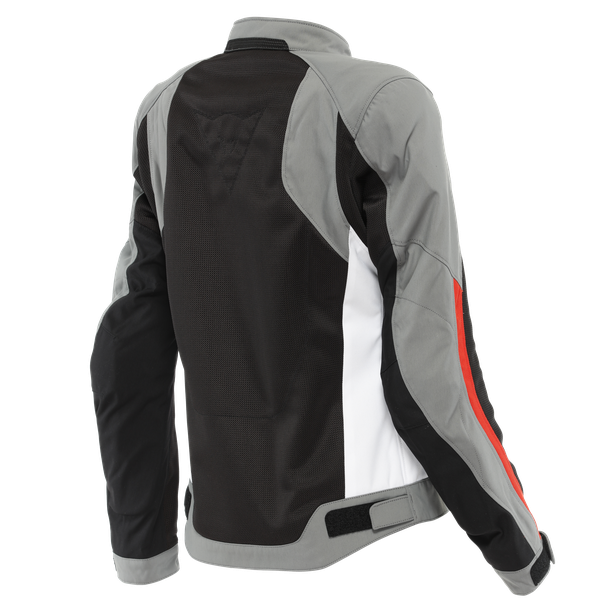 hydraflux-2-air-d-dry-giacca-moto-impermeabile-donna-black-charcoal-gray-lava-red image number 1