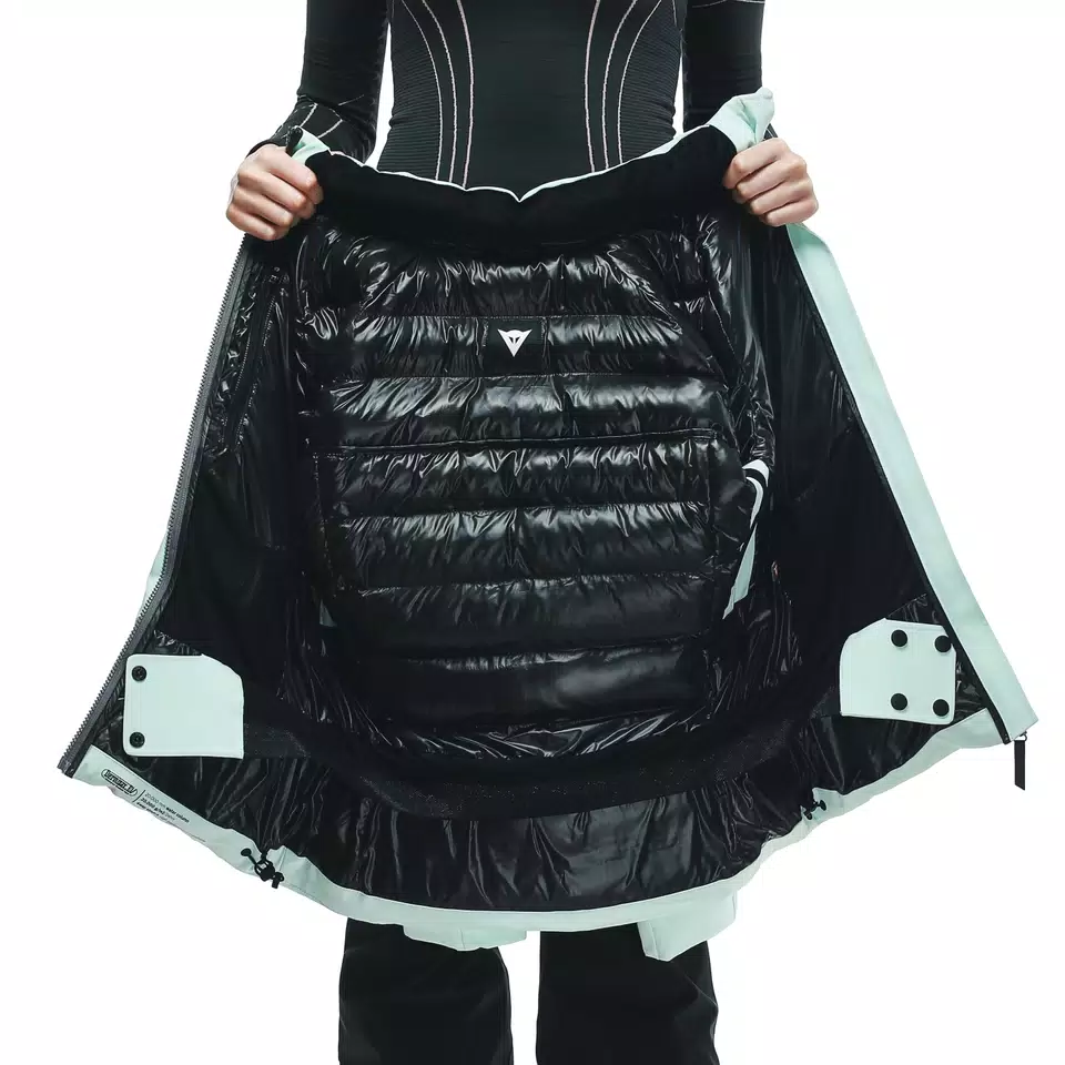 商品画像：WOMEN'S WATERPROOF SKI DOWN JACKET | BLACK | Dainese 2