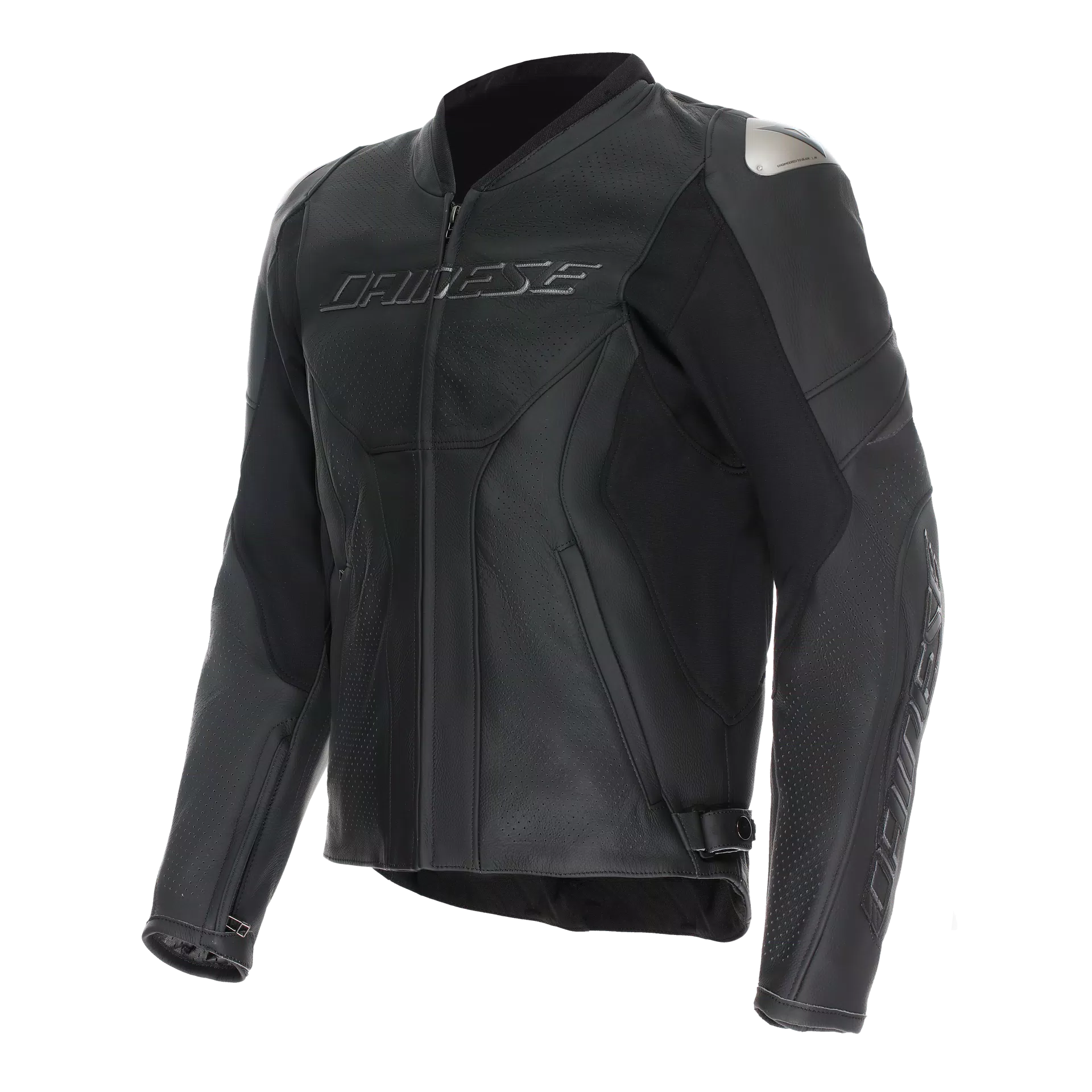 RACING 5 - MEN PERFORATED LEATHER MOTORCYCLE JACKET