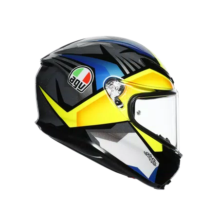 K6 AGV DOT(ECE) MULTI MPLK - JOAN BLACK/BLUE/YELLOW -  - 2