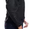 RACING 5 - GIACCA MOTO IN PELLE PERFORATA DONNA