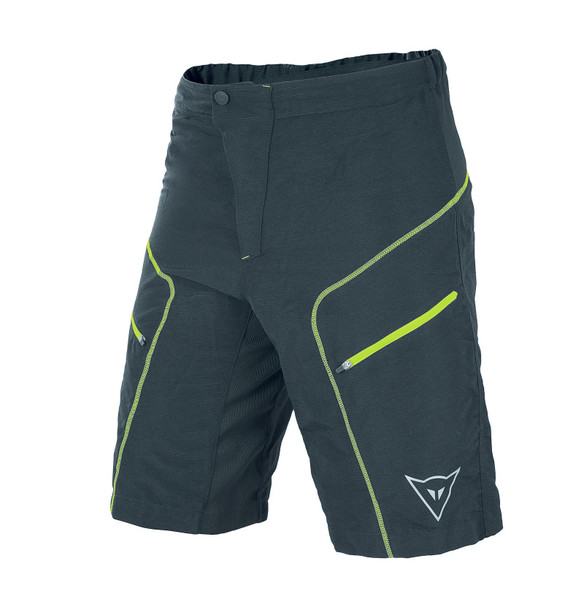 DRIFTER SHORT BLACK/FLUO-YELLOW- Pants