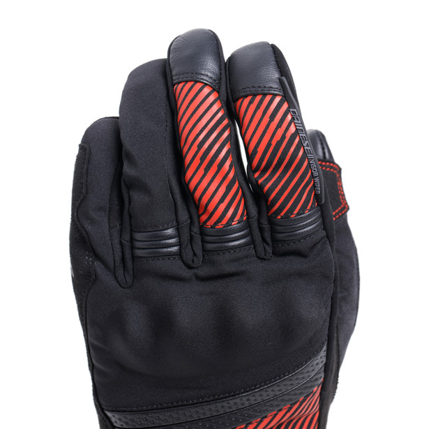 fulmine-d-dry-gloves-black-black-red image number 6